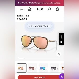 OAKLEY SPLIT TIME SUNGLASSES